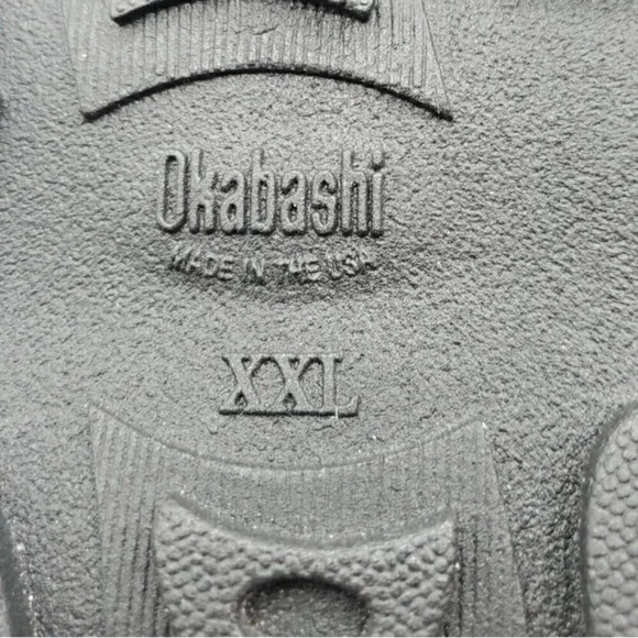 Okabashi Eurosport Slides Sandals Mens XXL Size 12 - 13 Black Gray Water Shoe - Picture 12 of 12